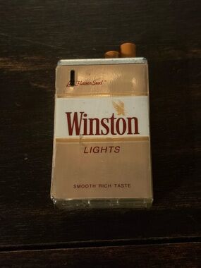 Winston Cigarette Pack Novelty Lighter